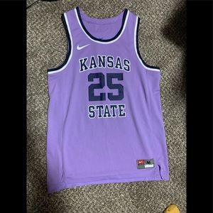 Lavender Kansas State University Basketball Jersey